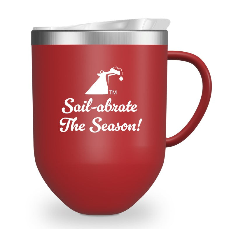 Sail-abrate the Season Insulated Coffee Mug 12 oz